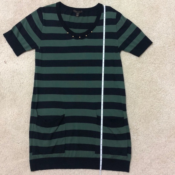 Louis Vuitton Dresses & Skirts - LOUIS VUITTON black + green sweater dress Sz L